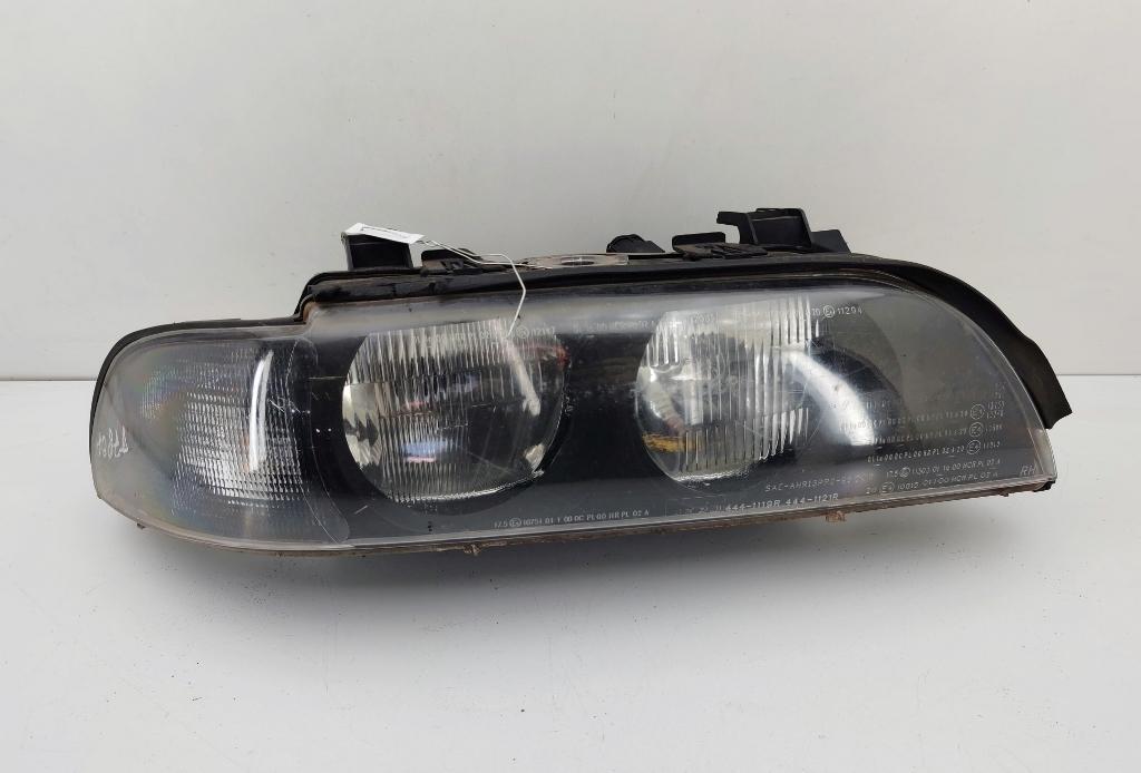 фара правая BMW 5 E39 1999, 2.0 л., бензин, МКПП, чёрный, универсал
