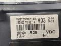 приборная панель Volkswagen Passat B5 [рестайлинг] 2003, 1.6 л., бензин, МКПП, серый, седан, 3B0920829 - фото №7