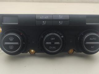 блок управления печки / климат-контроля Volkswagen Passat B6 2009, 1.8 л., бензин, МКПП, чёрный, универсал, 3C0907044DG