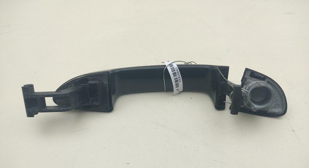 ручка наружная задняя левая Volkswagen Passat B6 2009, 1.8 л., бензин, МКПП, чёрный, универсал - фото №1