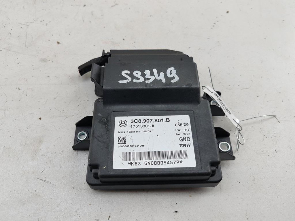 блок управления ручником Volkswagen Passat B6 2009, 2.0 л., дизель, АКПП, серый, универсал, 3C8907801B - фото №1