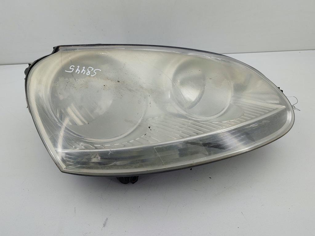 фара правая Volkswagen Golf 5 поколение 2007, 1.4 л., бензин, МКПП, чёрный, универсал, 1K6941006P - фото №1