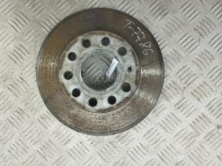 диск тормозной задний Volkswagen Touran 1 поколение 2003, 1.9 л., дизель, МКПП, серый, минивэн