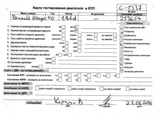 двигатель Renault Kangoo 1 поколение 2000, 1.9 л., дизель, МКПП, F9Q780