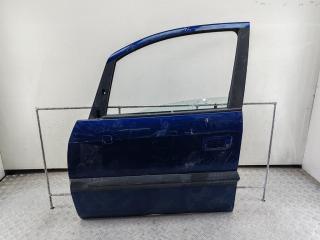 дверь сдвижная Opel Zafira 1 поколение (A) [рестайлинг] 2003, синий, минивэн