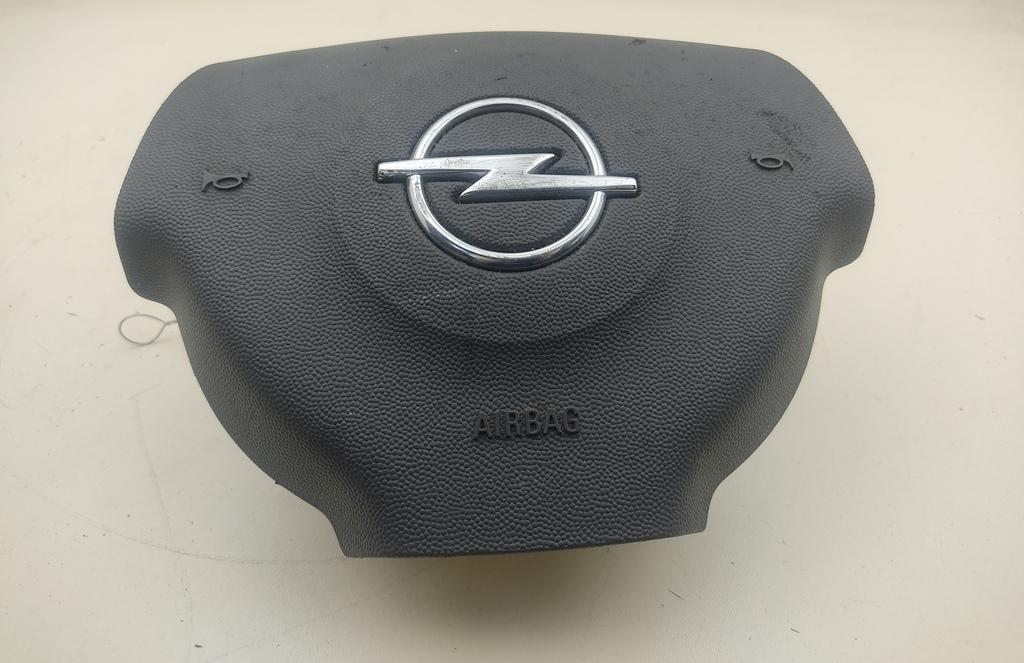подушка безопасности водителя Opel Vectra C 2003, 1.8 л., бензин, МКПП, серый, хетчбэк 5 дв., 13112816