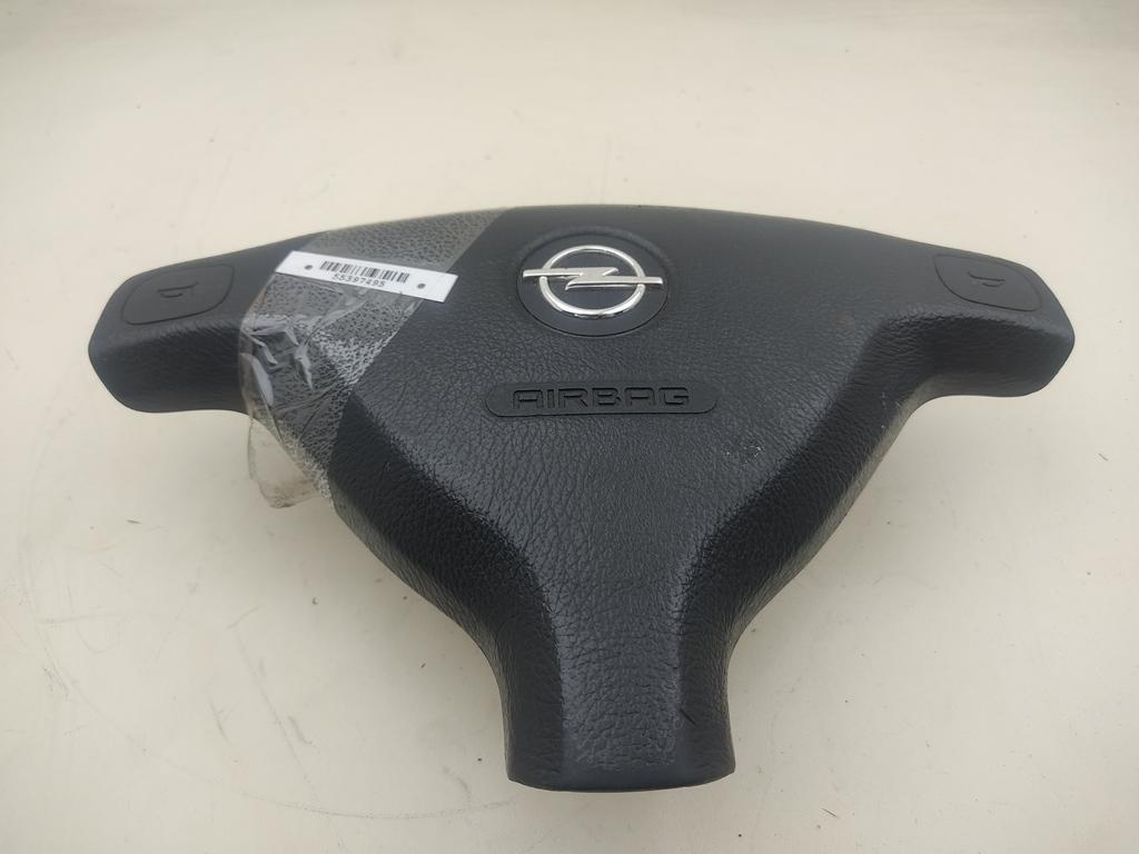 подушка безопасности водителя Opel Agila A 2004, 1.0 л., бензин, МКПП, чёрный, хетчбэк 5 дв., 90437285