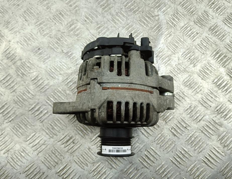 генератор Opel Astra H 2009, 1.9 л., дизель, МКПП, чёрный, универсал, 0124325172, 13229990