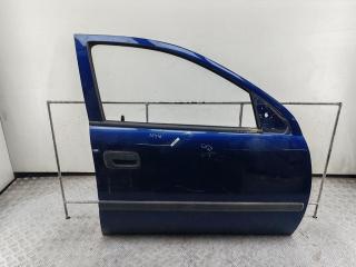 дверь сдвижная Opel Astra G 2003, синий, хетчбэк 5 дв.