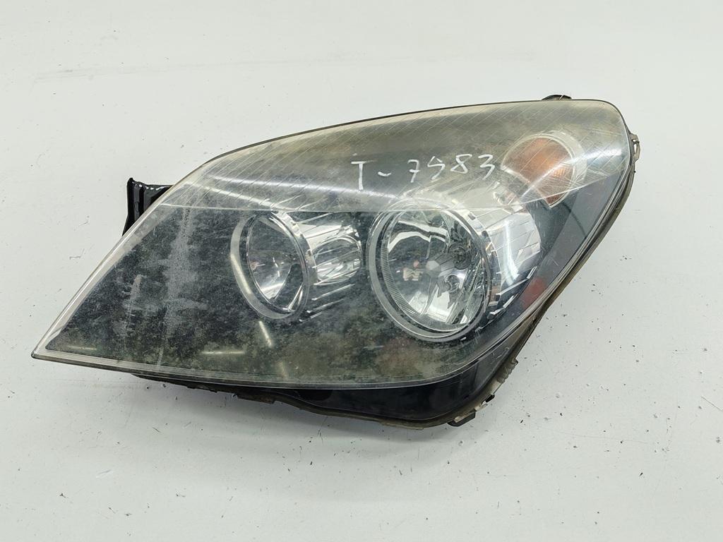 фара левая Opel Astra H 2006, 1.9 л., дизель, МКПП, серый, универсал, 24451032