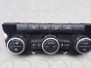 блок управления печки / климат-контроля Volkswagen Passat CC 1 поколение [рестайлинг] 2014, 2.0 л., дизель, АКПП, седан