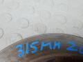 диск тормозной задний Kia Sorento 1 поколение [рестайлинг] 2008, 2.5 л., CRDi VGT, дизель, АКПП, внедорожник 5 дв. - фото №2