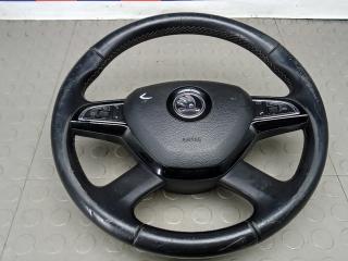 руль Skoda Octavia 3 поколение (A7) 2014, 1.6 л., дизель, АКПП, хетчбэк 5 дв.