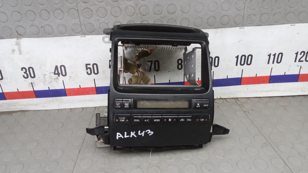 блок управления печки / климат-контроля Toyota Land Cruiser Prado J120 2004, 3.0 л., дизель, МКПП, внедорожник 5 дв. - фото №1