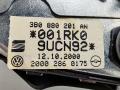 подушка безопасности водителя Volkswagen Golf 4 поколение 2000, 1.9 л., дизель, МКПП, чёрный, хетчбэк 3 дв., 3B0880201AN - фото №3