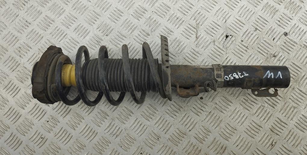 стойка передняя Skoda Roomster 2007, 1.9 л., дизель, МКПП, синий, универсал, 6Q0413031BL