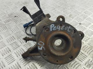 ступица передняя правая Peugeot 206 1 поколение [рестайлинг] 2004, 1.6 л., дизель, МКПП, серый, универсал