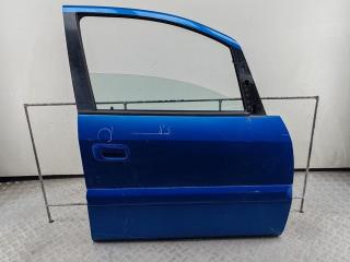 дверь сдвижная Opel Zafira 1 поколение (A) [рестайлинг] 2003, синий, минивэн