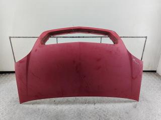 капот Opel Meriva 1 поколение (A) 2004, 1.7 л., дизель, МКПП, красный, минивэн