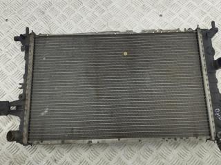 радиатор охлаждения Opel Zafira 1 поколение (A) [рестайлинг] 2003, 2.0 л., бензин, МКПП, синий, минивэн, 09202505