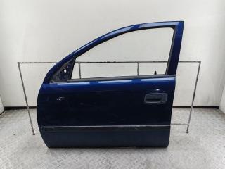 дверь сдвижная Opel Astra G 2000, синий, хетчбэк 5 дв.