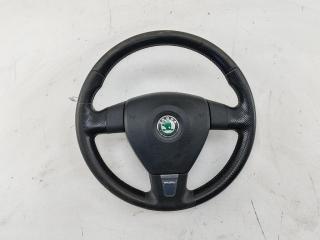 руль Skoda Octavia mk2 (A5 1Z) 2005, 2.0 л., бензин, МКПП, чёрный, универсал