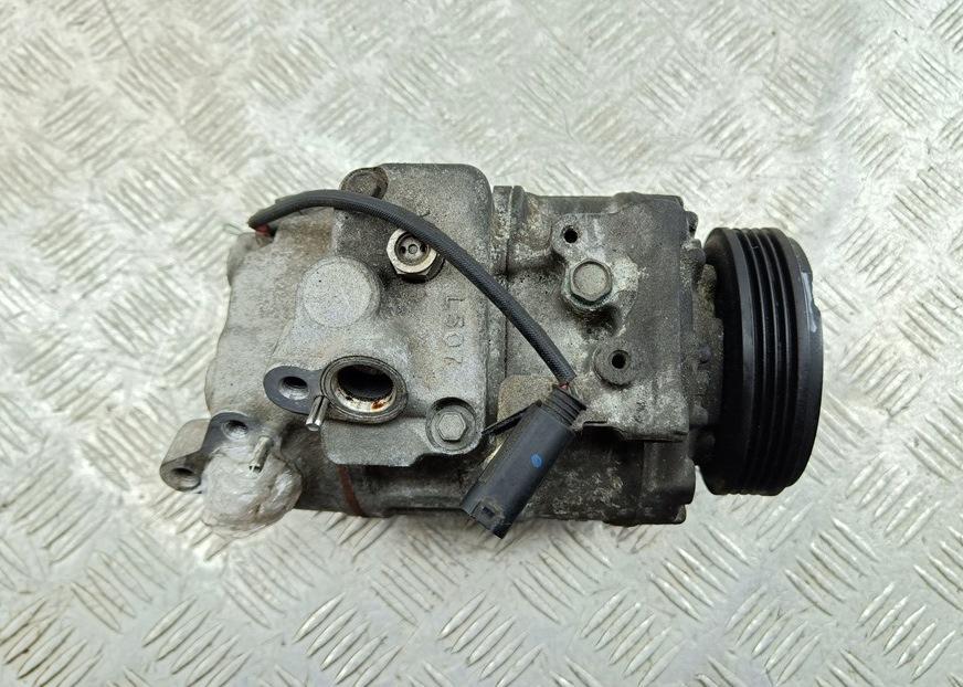 компрессор кондиционера BMW 5 серия E60/E61 2003, 3.0 л., бензин, 6917859 - фото №1
