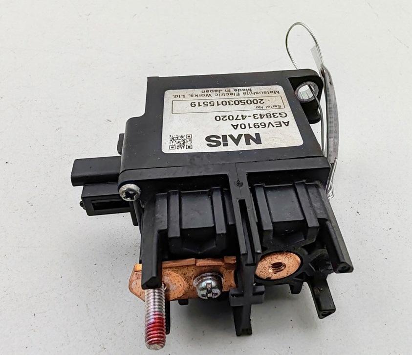 Контактор высоковольтной батареи Toyota Prius (XW20 2005, 1.5 л., гибрид, АКПП, серый, хетчбэк 5 дв., G3843-47020