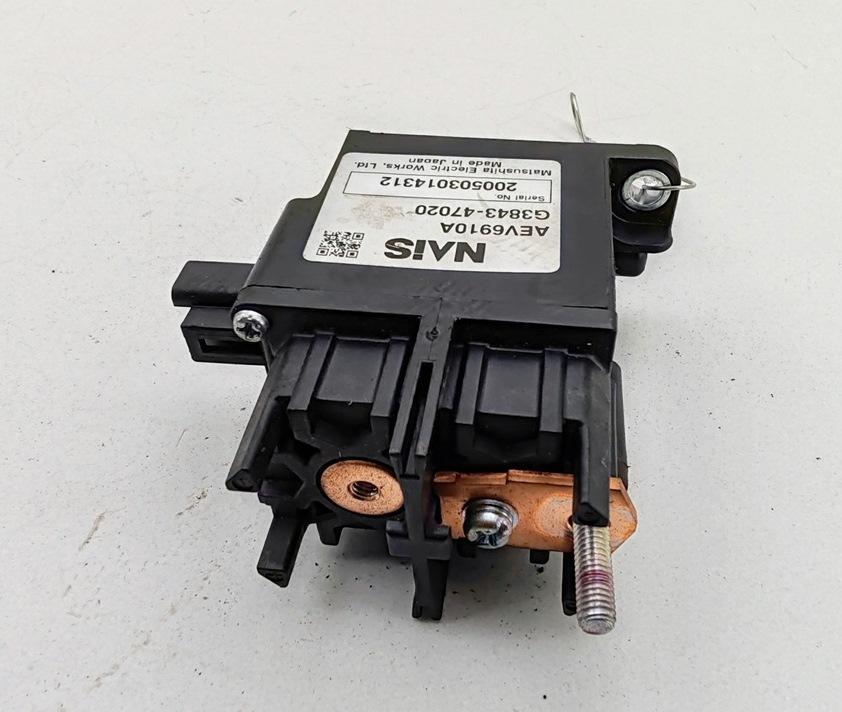 Контактор высоковольтной батареи Toyota Prius (XW20 2005, 1.5 л., гибрид, АКПП, серый, хетчбэк 5 дв., G3843-47020