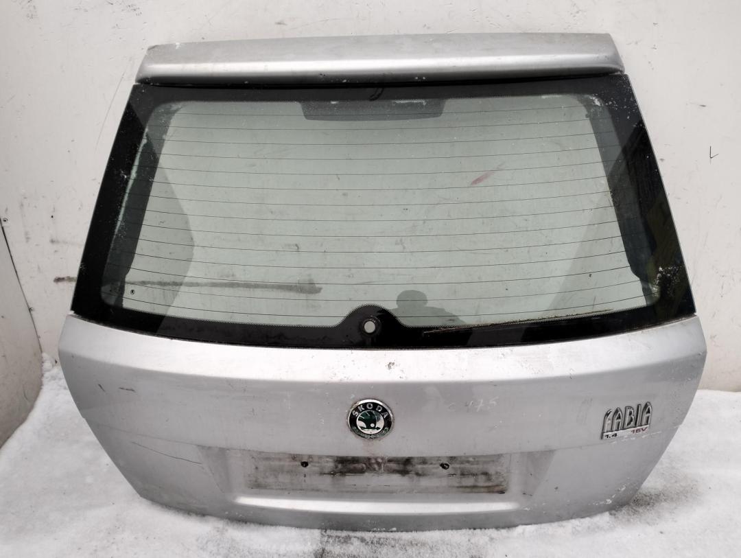 крышка багажника Skoda Fabia mk1 (6Y) 2000, серый, хетчбэк 5 дв. - фото №1