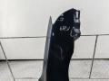 крыло переднее правое Toyota Avensis 2 поколение (T250) 2004, 2.0 л., дизель, МКПП, чёрный, универсал - фото №2
