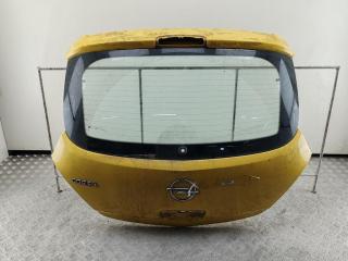 стекло заднее Opel Corsa D 2009, 1.2 л., бензин, МКПП, жёлтый, хетчбэк 3 дв.