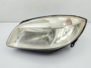 фара левая Skoda Roomster 1 поколение 2006, 1.2 л., бензин, МКПП, чёрный, фургон, 24783100