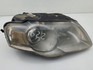 фара правая Volkswagen Passat B6 2007, 2.0 л., дизель, МКПП, серый, седан