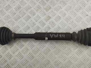 полуось передняя правая (приводной вал, ШРУС) Volkswagen Passat B5 1997, 1.6 л., бензин, МКПП, зелёный, седан