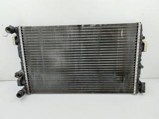 радиатор охлаждения Skoda Roomster 1 поколение 2006, 1.2 л., бензин, МКПП, чёрный, фургон, 6Q0121253Q