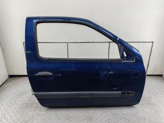 дверь сдвижная Renault Clio 2 поколение [2-й рестайлинг] 2003, синий, хетчбэк 3 дв.