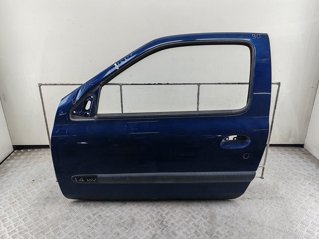 дверь сдвижная Renault Clio II 2003, синий, хетчбэк 3 дв.