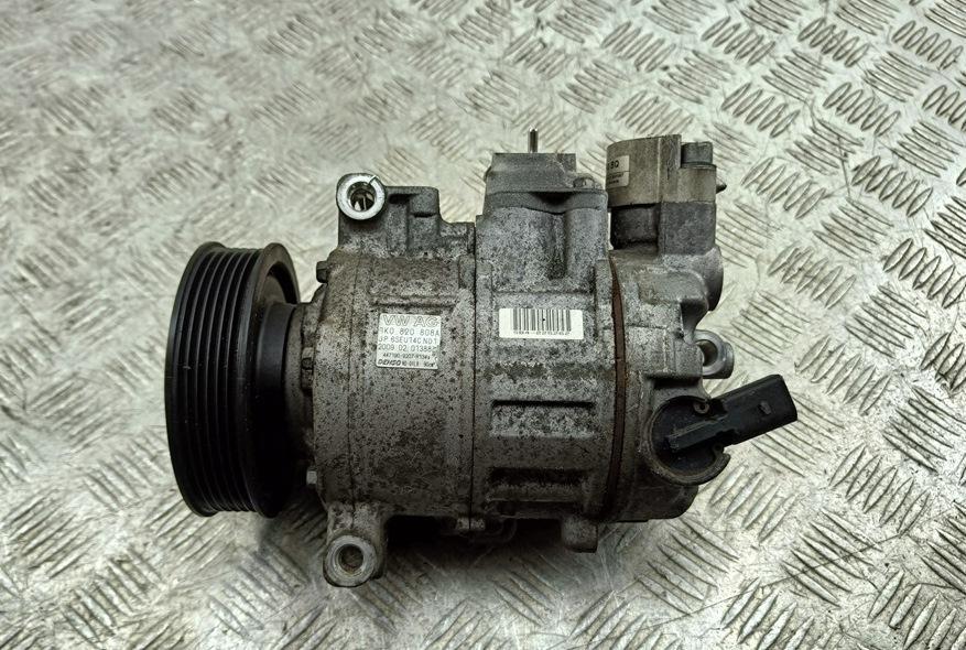 компрессор кондиционера Volkswagen Passat B6 2009, 1.8 л., бензин, 1K0820808A - фото №1