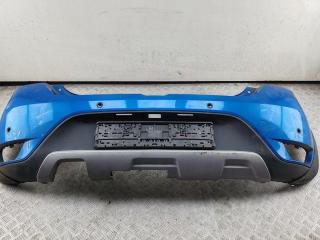 бампер задний Dacia (Renault) Sandero II 2018, синий, хетчбэк 5 дв., 850229955R