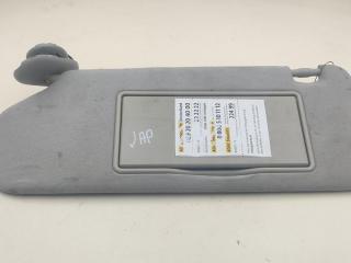 козырек солнцезащитный Toyota Avensis 2 поколение (T250) 2004, 2.0 л., дизель, МКПП, чёрный, универсал