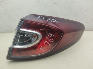 фонарь задний правый Renault Megane 3 поколение 2010, 1.5 л., дизель, МКПП, серый, универсал, 89319389