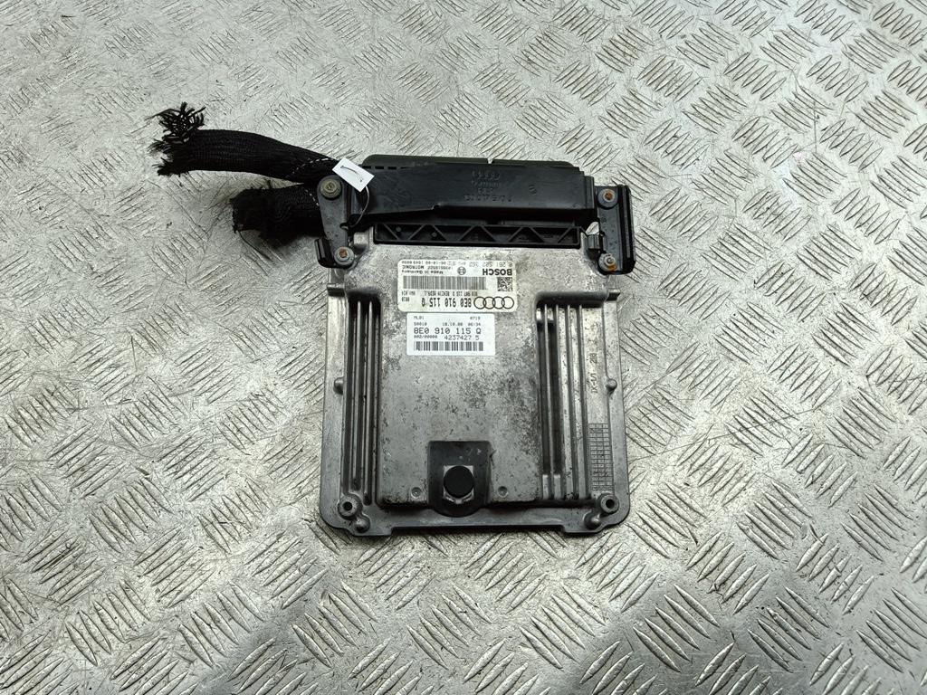 ЭБУ Audi A4 B7 2006, 2.0 л., TFSI, бензин, МКПП, чёрный, универсал, 0261S02362, 8E0910115Q
