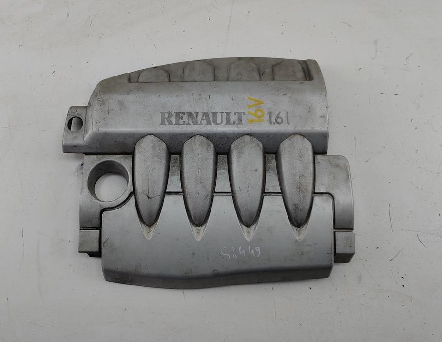 декоративная крышка двигателя Renault Scenic 2 поколение 2004, 1.6 л., бензин, МКПП, красный, минивэн, 8200287536 - фото №1