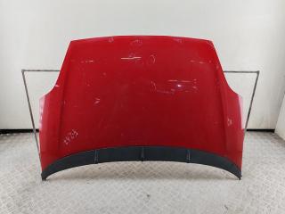 капот Fiat Grande Punto 2 поколение 2009, 1.2 л., бензин, МКПП, красный, хетчбэк 3 дв.