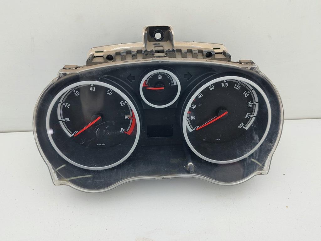 приборная панель Opel Corsa D 2007, 1.4 л., бензин, МКПП, синий, хетчбэк 3 дв., 13264267