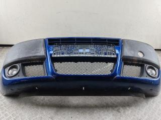 бампер передний Fiat Doblo 2005, бензин, синий, фургон, 735388353