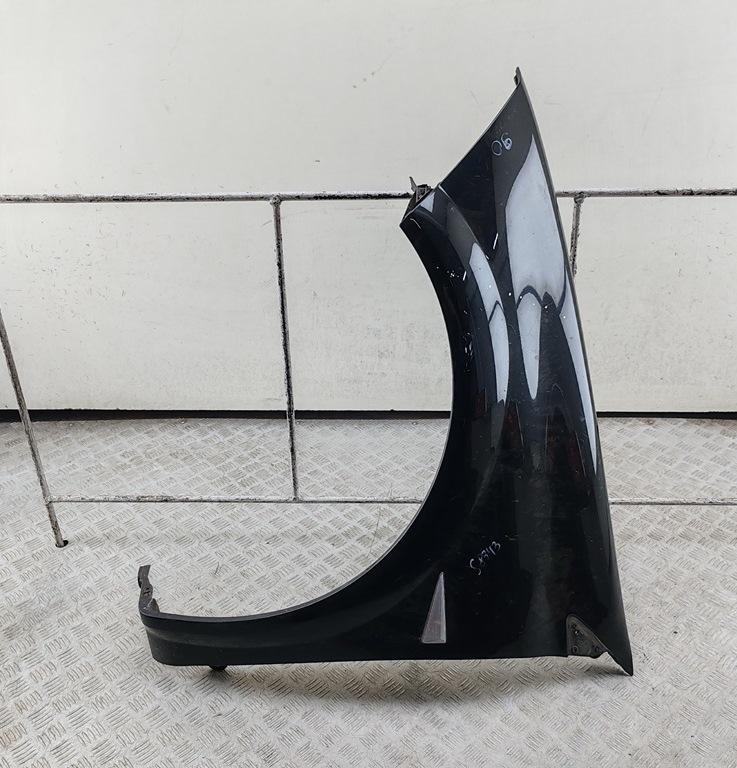 крыло переднее левое Renault Megane II 2004, 1.6 л., бензин, МКПП, чёрный, универсал