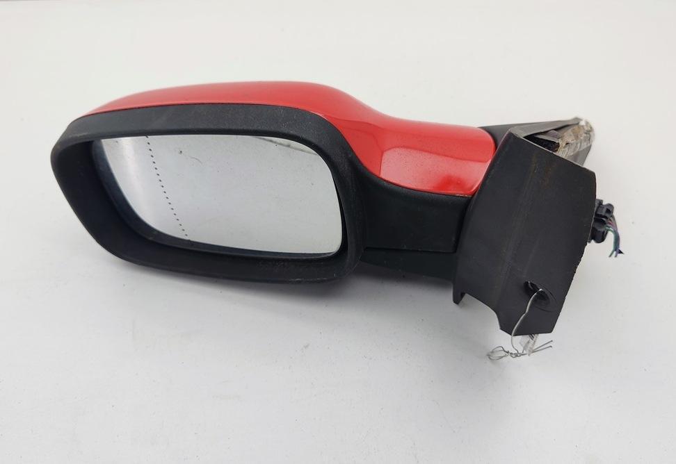 зеркало левое Renault Scenic 2 поколение 2004, 1.6 л., бензин, МКПП, красный, минивэн, 12354060 - фото №1