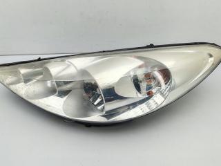 фара левая Peugeot 206 2011, 1.1 л., бензин, МКПП, красный, хетчбэк 3 дв., 9686606780